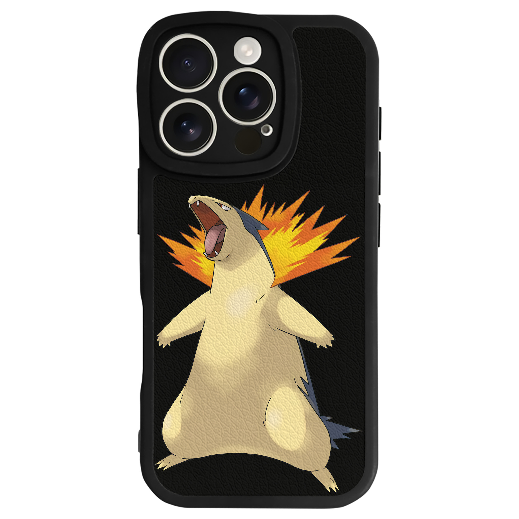 （画像用） ポケットモンスター Pokémon 【iPhone 16シリーズ対応】シリコンスマホケース（レザー調） 材質：シリコン